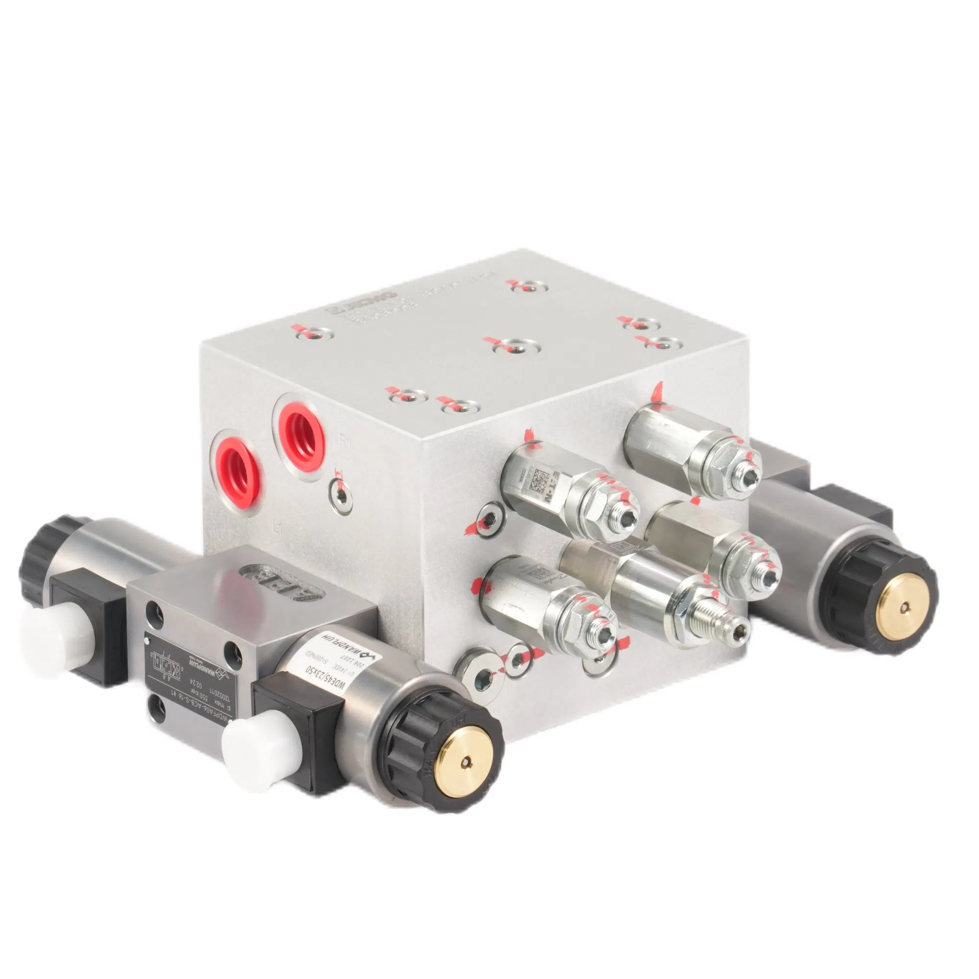 Custom Reliable Hydraulic Manifold Block Valve Units Compact Valve Block Systems