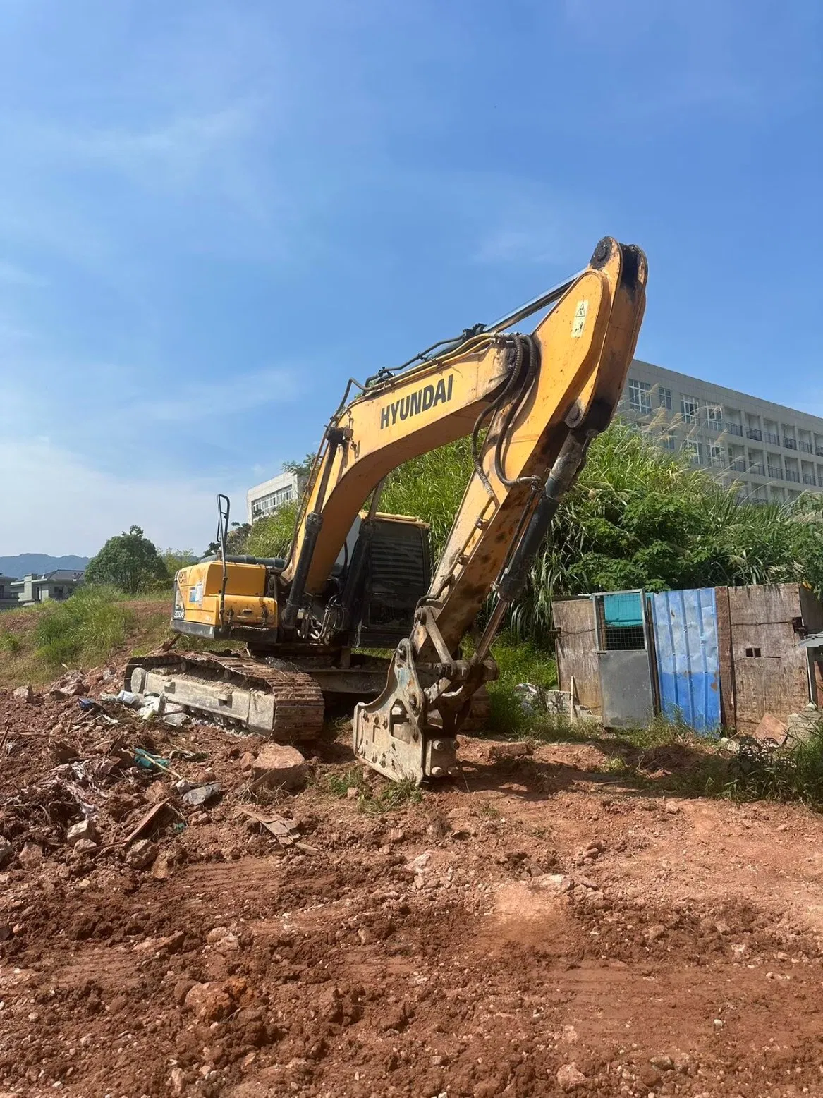 Escavatori Hyundai usati R210 R220 R225 macchina idraulica in buone condizioni