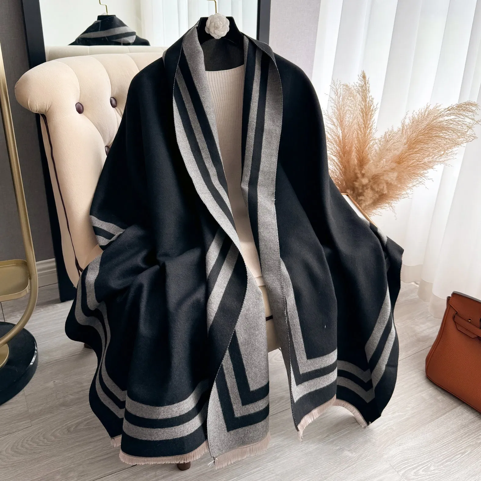 Luxury Women Scarf Soft Warm Pashmina Fashion Shawl Winter Blanket Scarf
