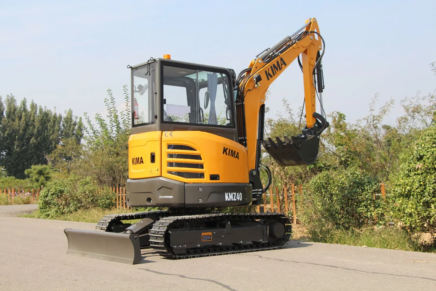 KIMA KMZ40 4 Ton Mini Crawler Excavator