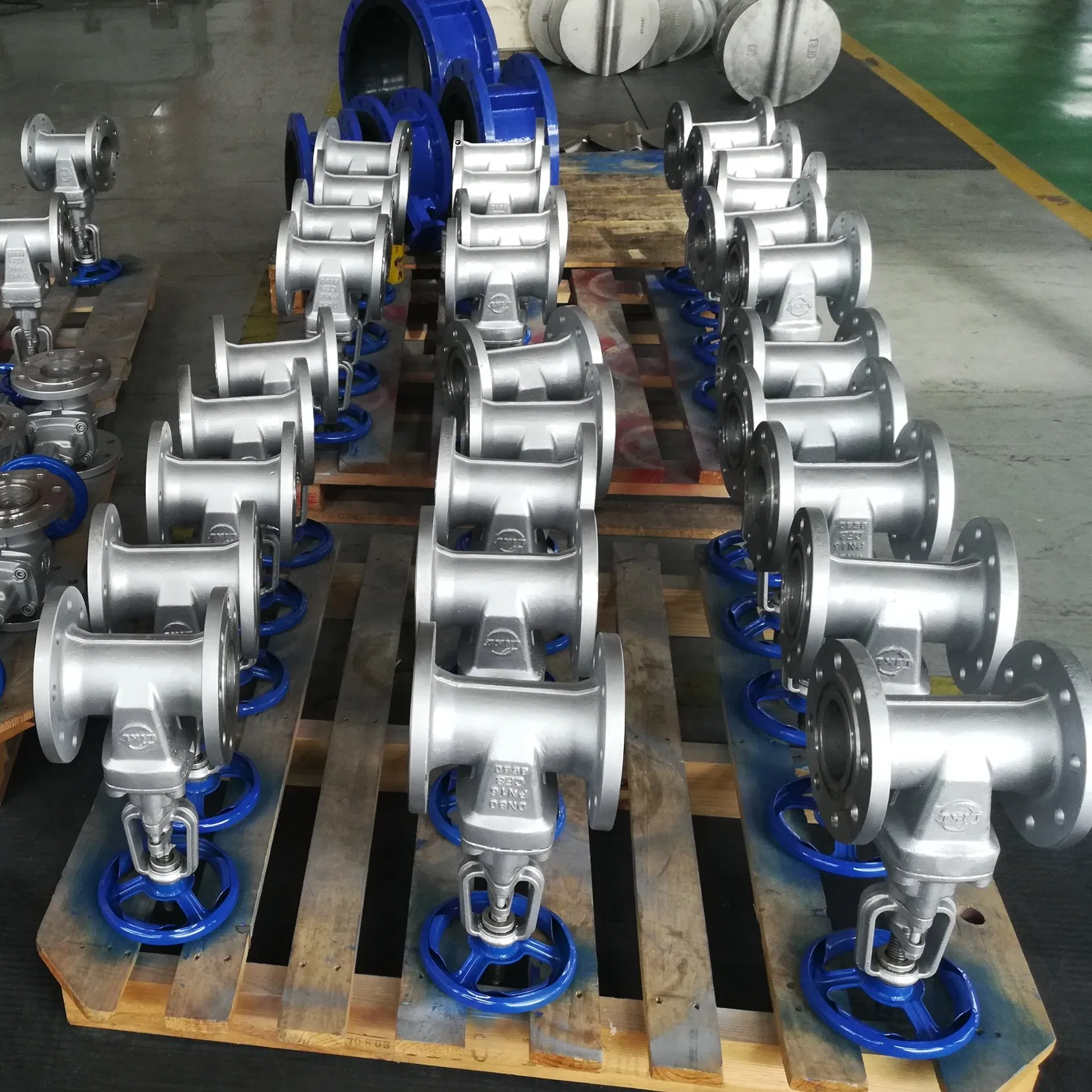 150lb~1500lb Wcb Ductile Iron Stainless Steel CF8 CF8m Gate Valve OS&Y Rising Stem Flanged