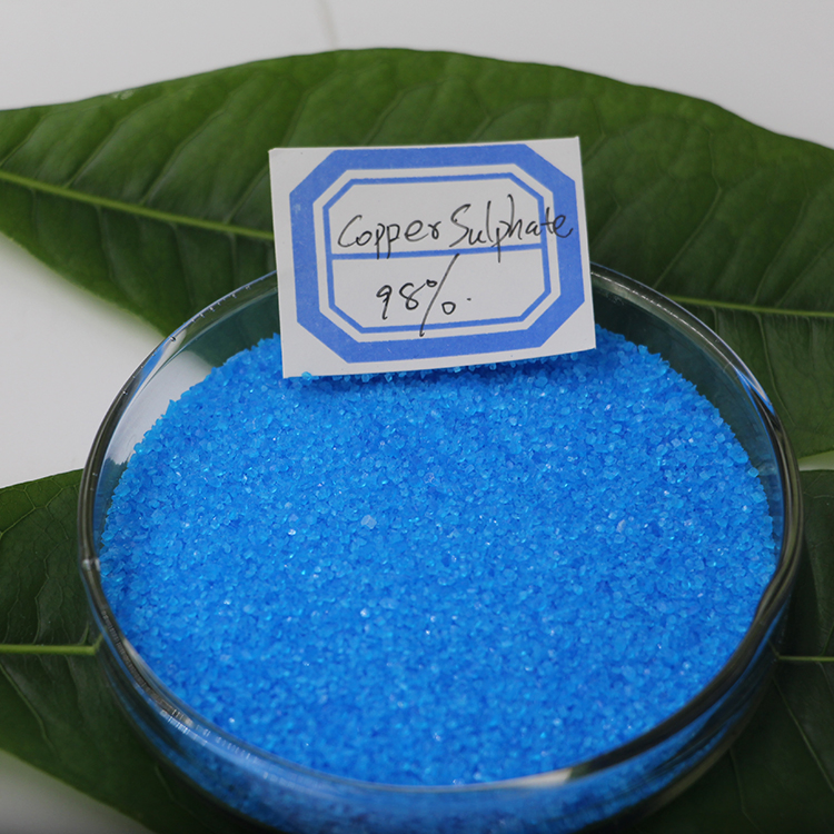 CuSo4.5H2O Crystal Copper Sulphate Pentahydrate for Fertilizer