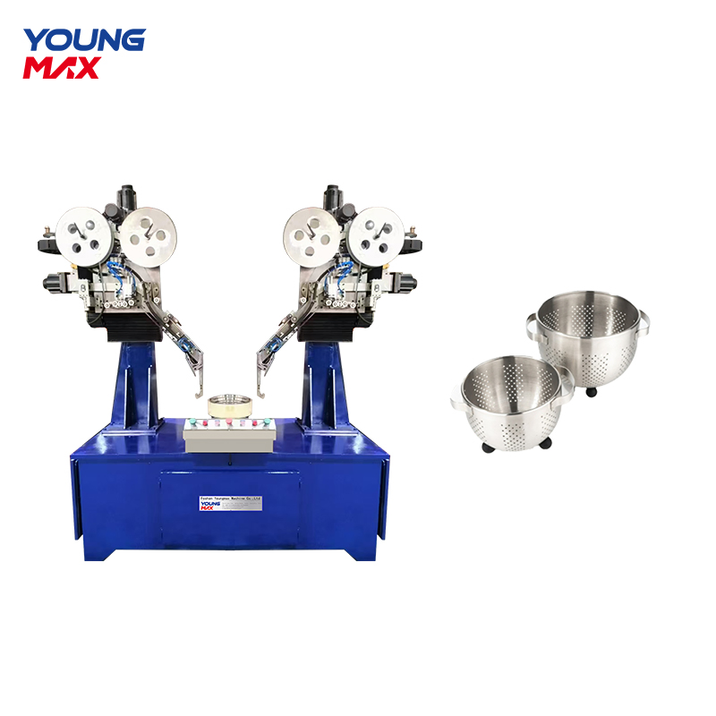 Custom Cookware Sanding Machine for Stainless Steel and Aluminum