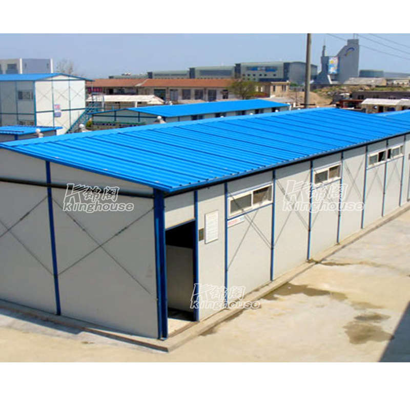Removable Prefabricated Ready Made House Customizable Design K Type Eco House