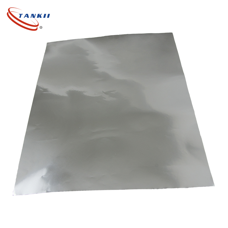 Foglio di Constantana / CuNi44 (Cu55Ni45) Lega di Precisione per Resistenza in Fogli 0,01-0,3 mm per Estensimetri e Shunt