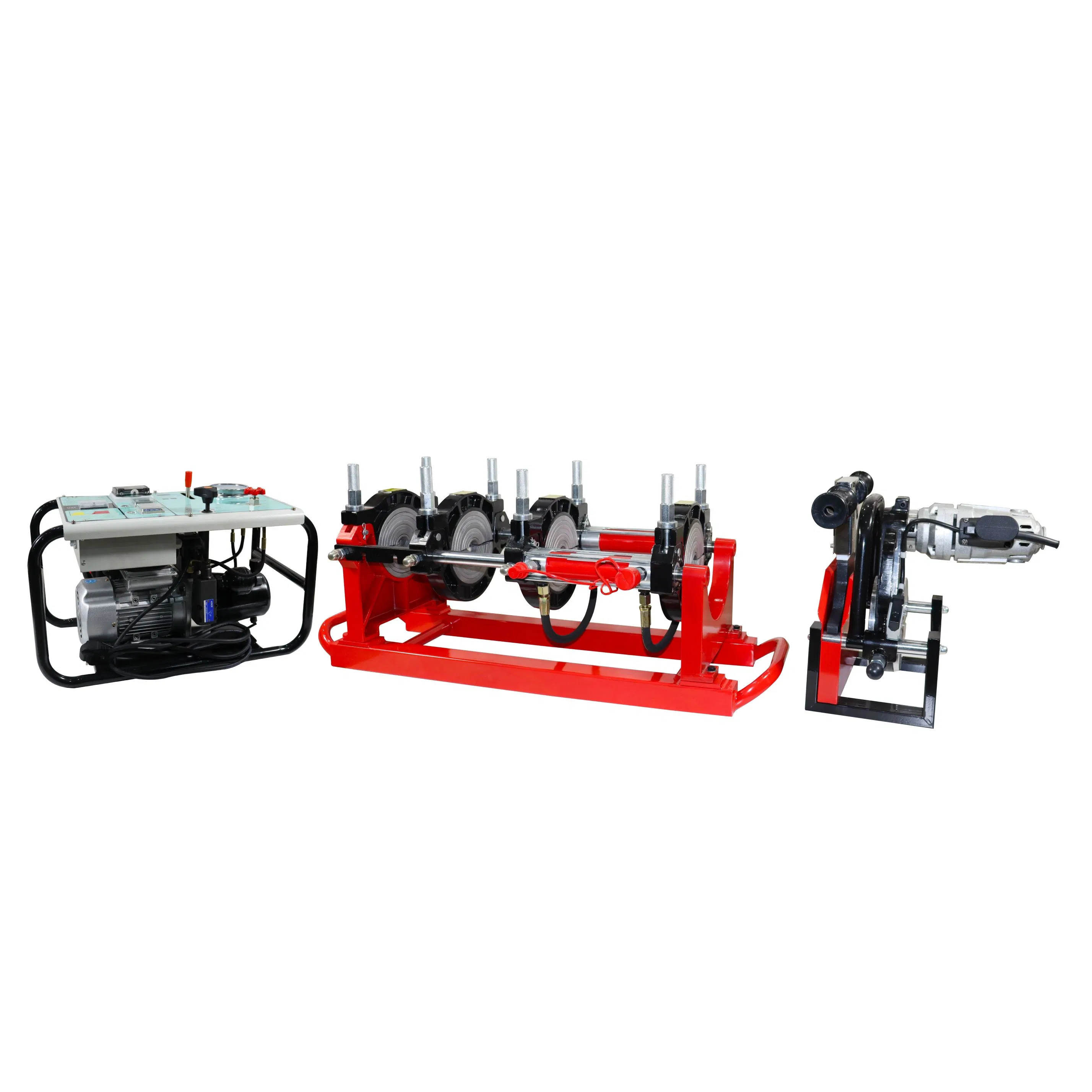 160 mm HDPE/PP/PE Rohr-Hydraulik-Heizwendelschweißmaschine, kundenspezifische Termofusionsausrüstung