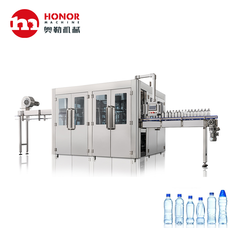 Automatic Spring Drinking Pure Water Juice Carbonated Drinks Liquid Glass Can Bottle Washing Filling Capping Bottling Making Packing Machine