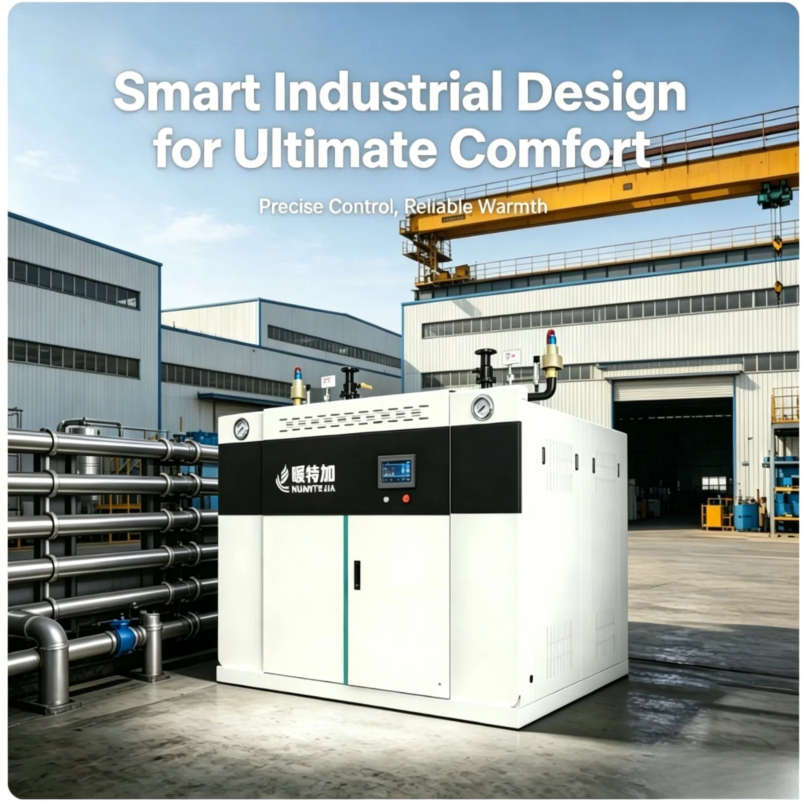 Industrial Steam Generator Boiler for Food and Chemical Manufacturers