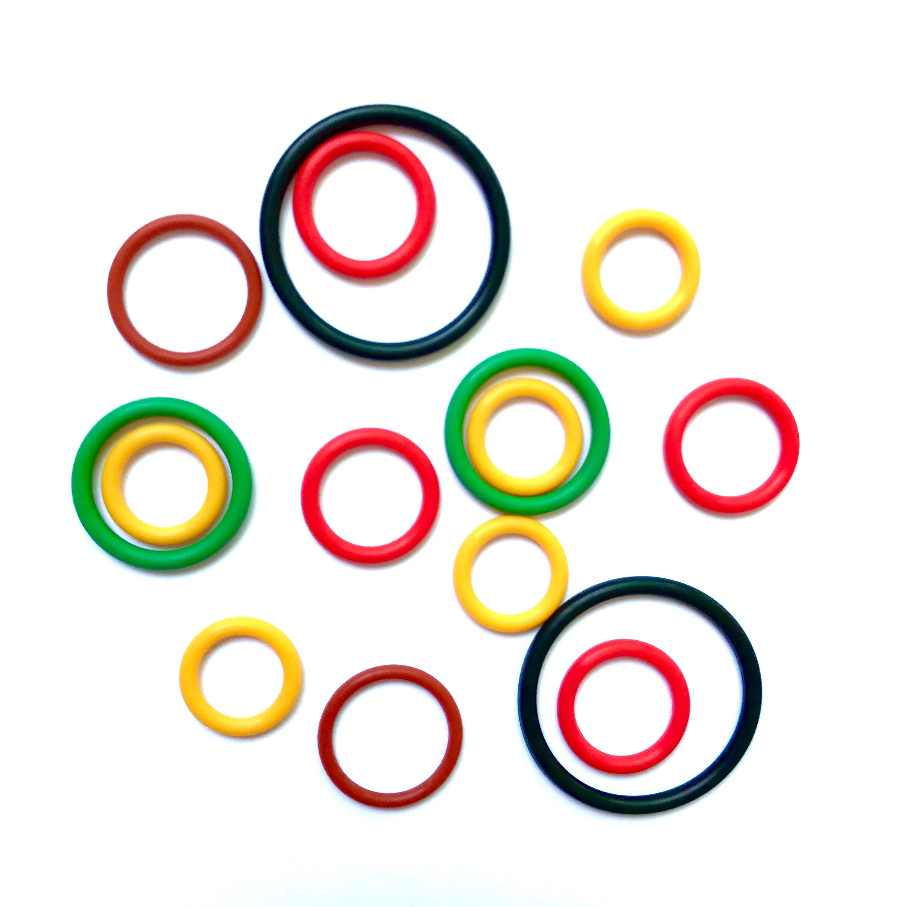 Parti di tenuta standard per l'industria Colore Anello O in gomma