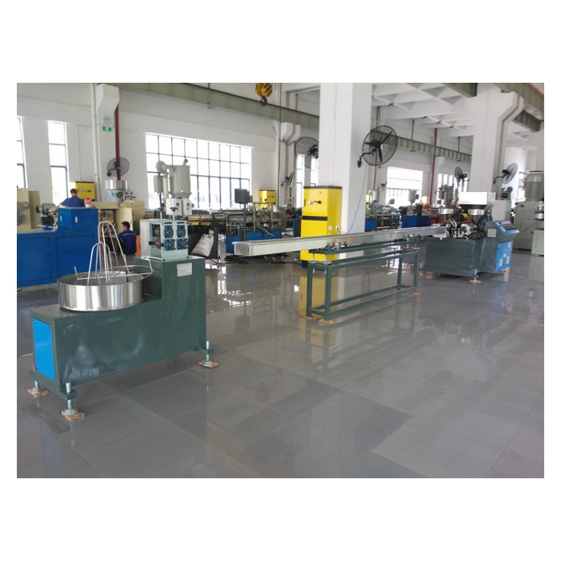 High Speed PP PE Plastic Artificial Rattan Wicker Making Machine