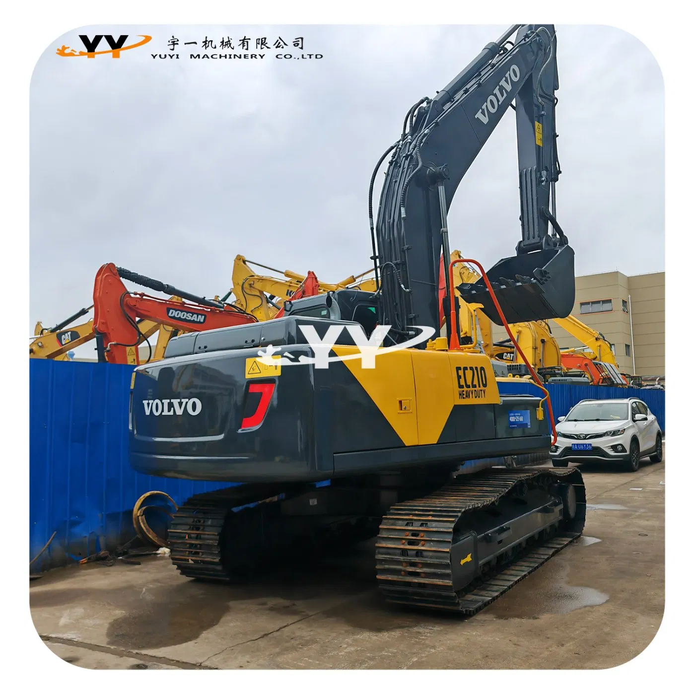 Volvo EC210 Used Medium Crawler Excavator in Good Condition