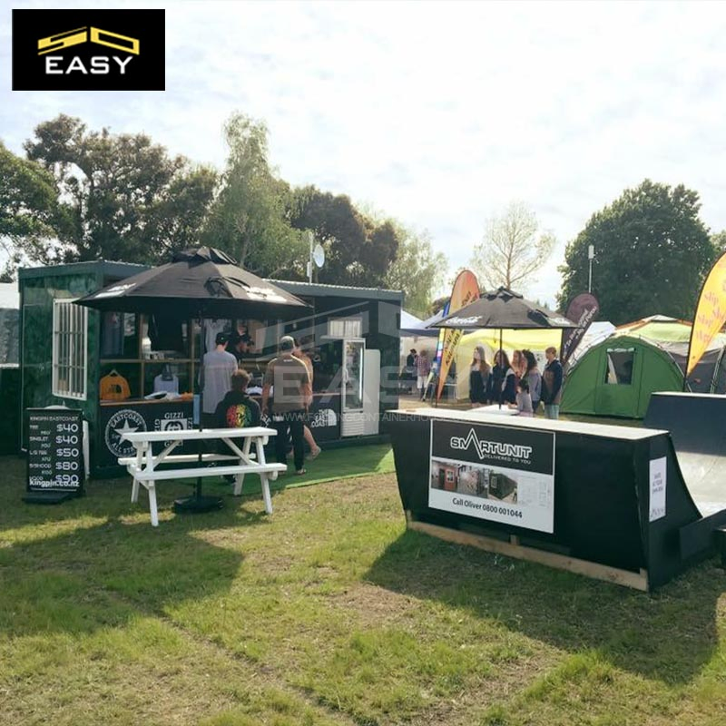 Mobile Portable Outdoor Prefab Container Coffee Cafe Shop for Sales