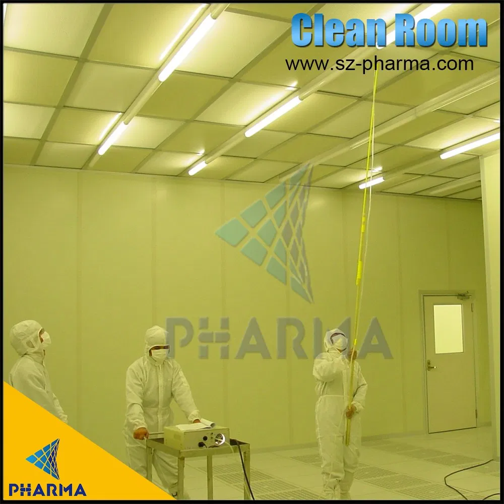 Pharmazeutischer Reinraum Luftdusche Sandwichpaneel Wand Werkstatt Reinraum