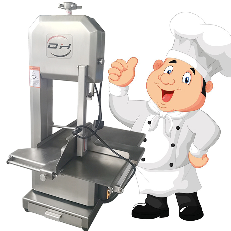 QH300A Affettatrice a nastro per carne, macchina taglia alimenti con lama gratis per attrezzature da cucina commerciale