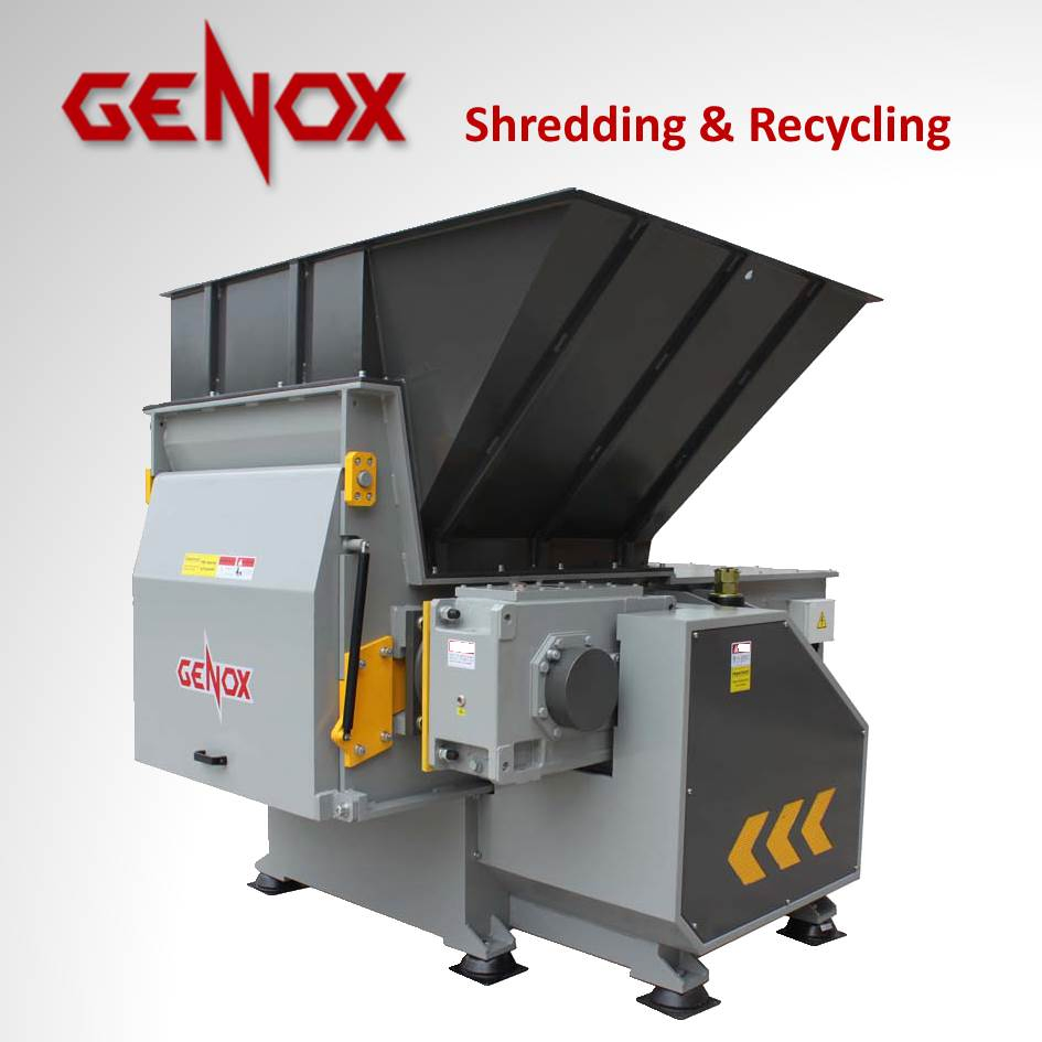 V800 Single Shaft Shredder for Wood, Paper and Plastic