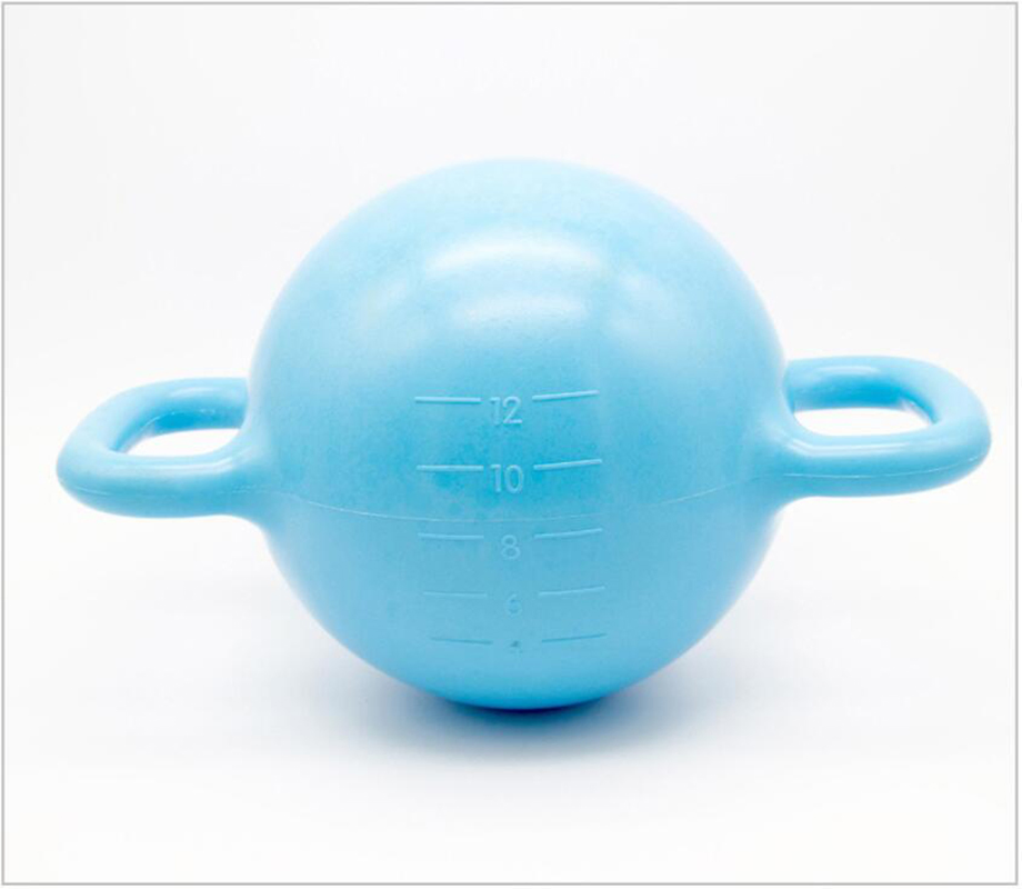 Portable Water Filled Inflatable Adjustable Weight Kettlebell with 2 Handles WYZ12871