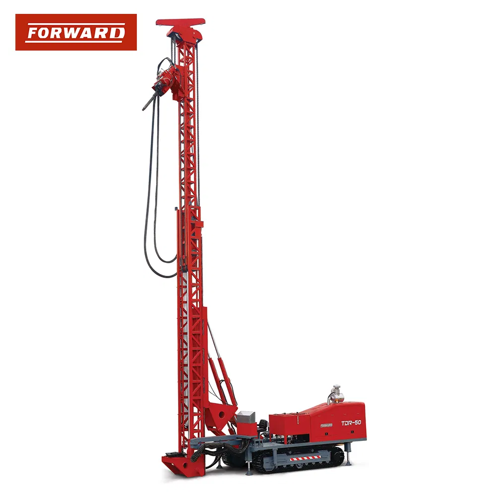Diamond Bit Top Drive Head Hydraulic Water Well Rotary Core Mine Drill Rig