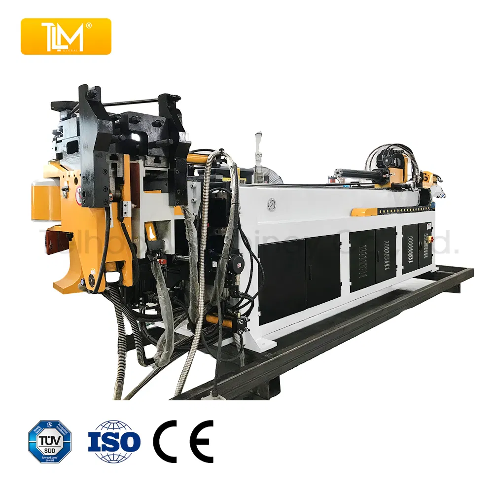 DW38CNC 4 assi quadrato manuale mandrino idraulico sezione piegatrice macchina per piegatura tubi e tubi in rame e acciaio