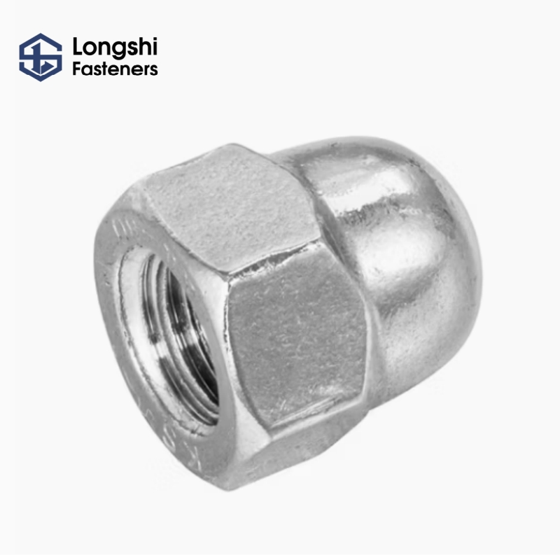 DIN 1587 Ss 316 Écrou borgne hexagonal en acier inoxydable