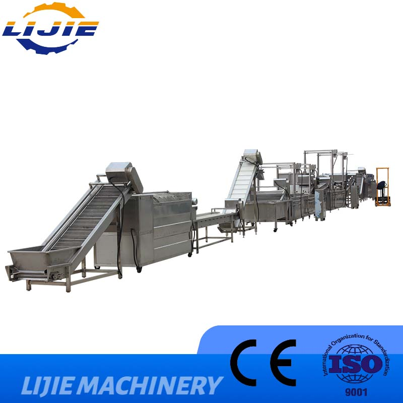 Sweet Potato Cassava Yam Chips Crisps Frying Making Machine with External Heat Exchanger by Gas Heating
