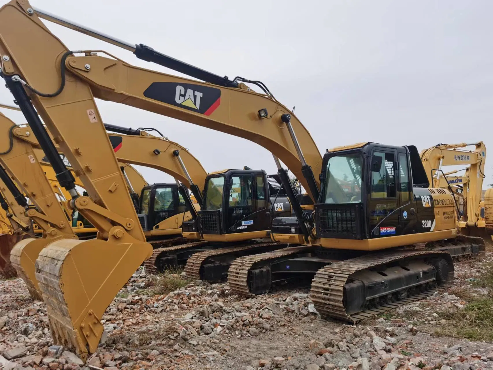 Used Caterpillar Cat 320d2 Crawler Digger 320d Excavator