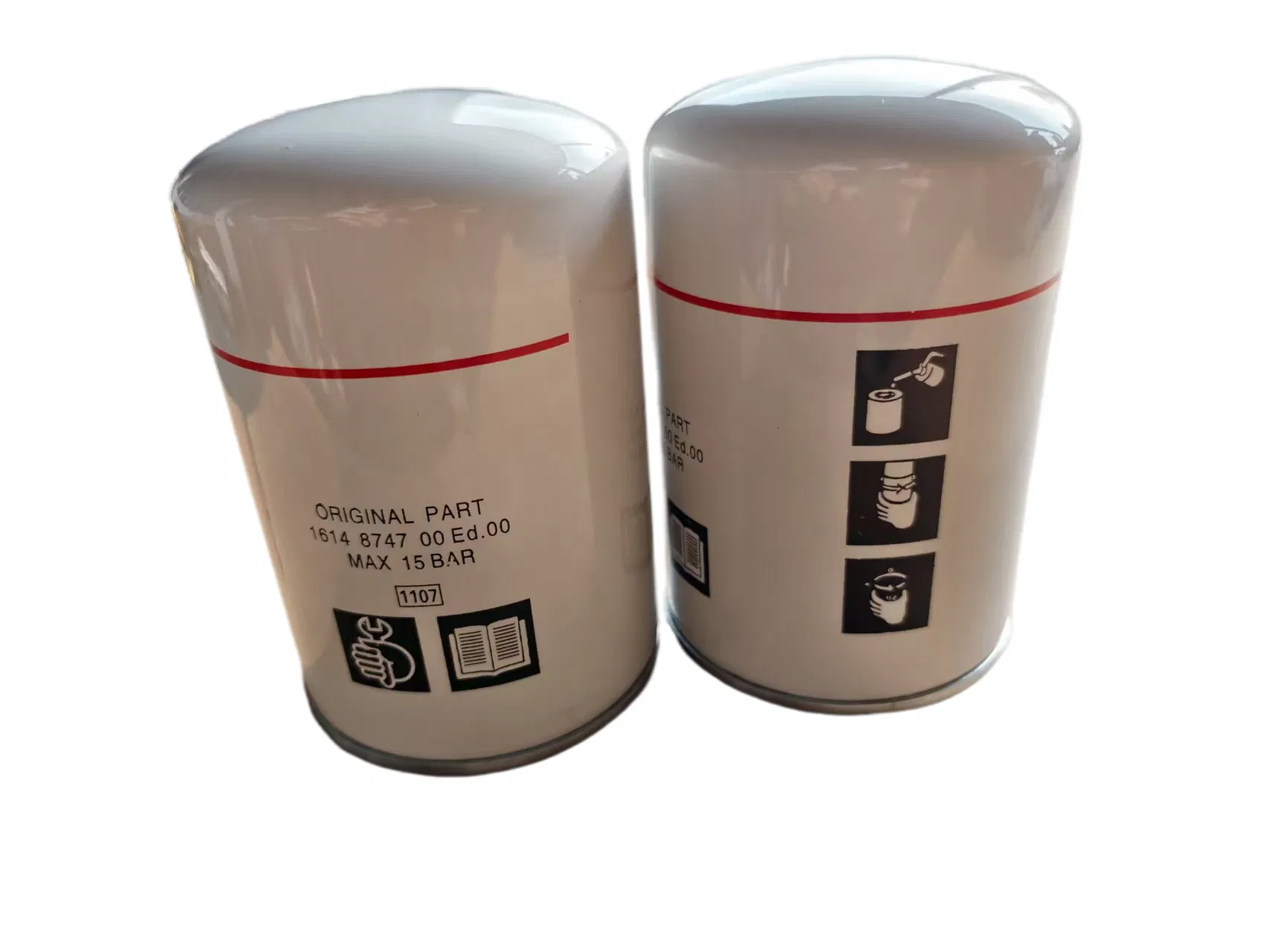 Atla Air Compressor Spare Parts 1613610500 1614874700 1613610590 Replace Compressor Oil Filter Element