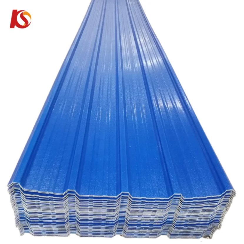 Kunststoff-UPVC-Dachplatte langlebige industrielle gewellte PVC-Dachplatte