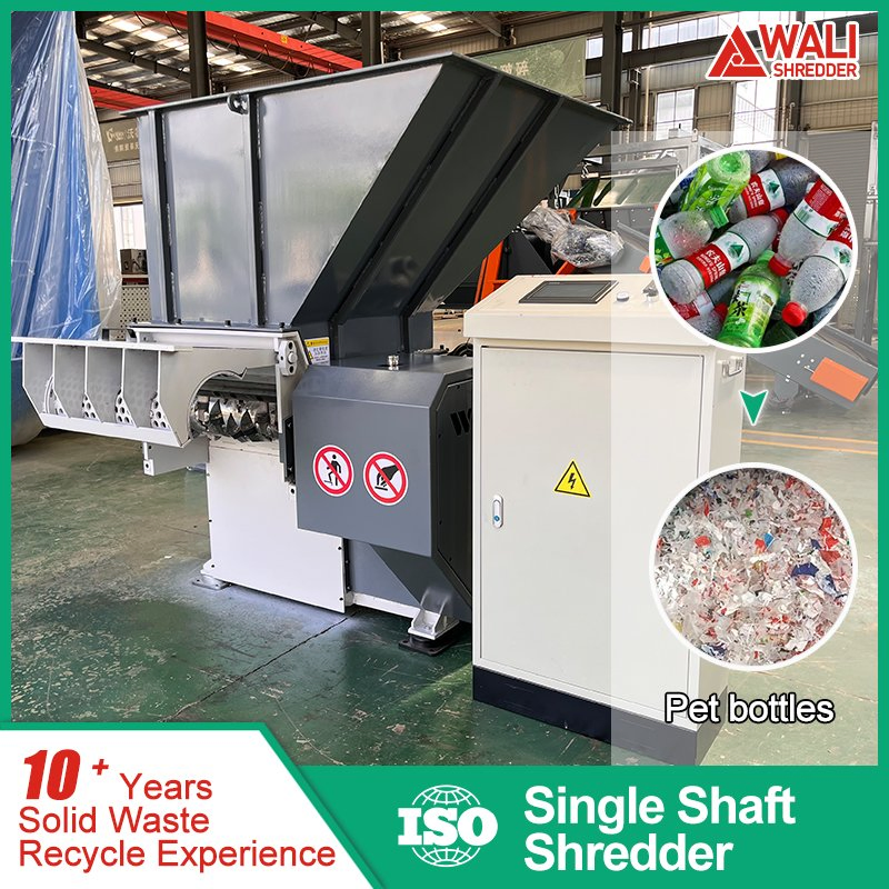 Industrial Single Shaft Shredding Machine for Versatile Waste Processing