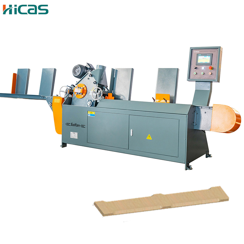 Kundenspezifische automatische Holzsägemaschine Hydraulik 500-700 Stück/Stunde doppelseitige Holzfaseinrichtung