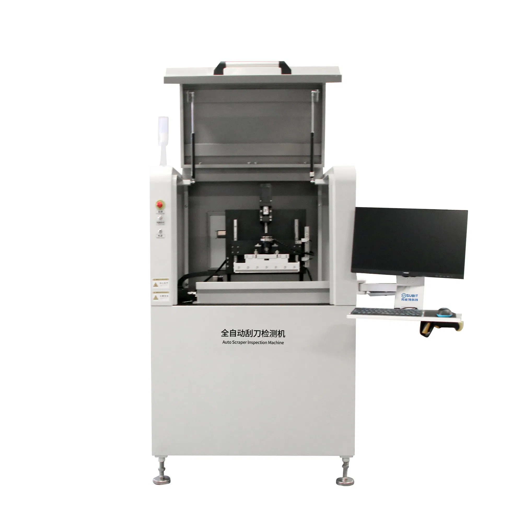 Solder Paste Printing Defoamation Notch Defect SMT Stencil Scraper Detection Equipment