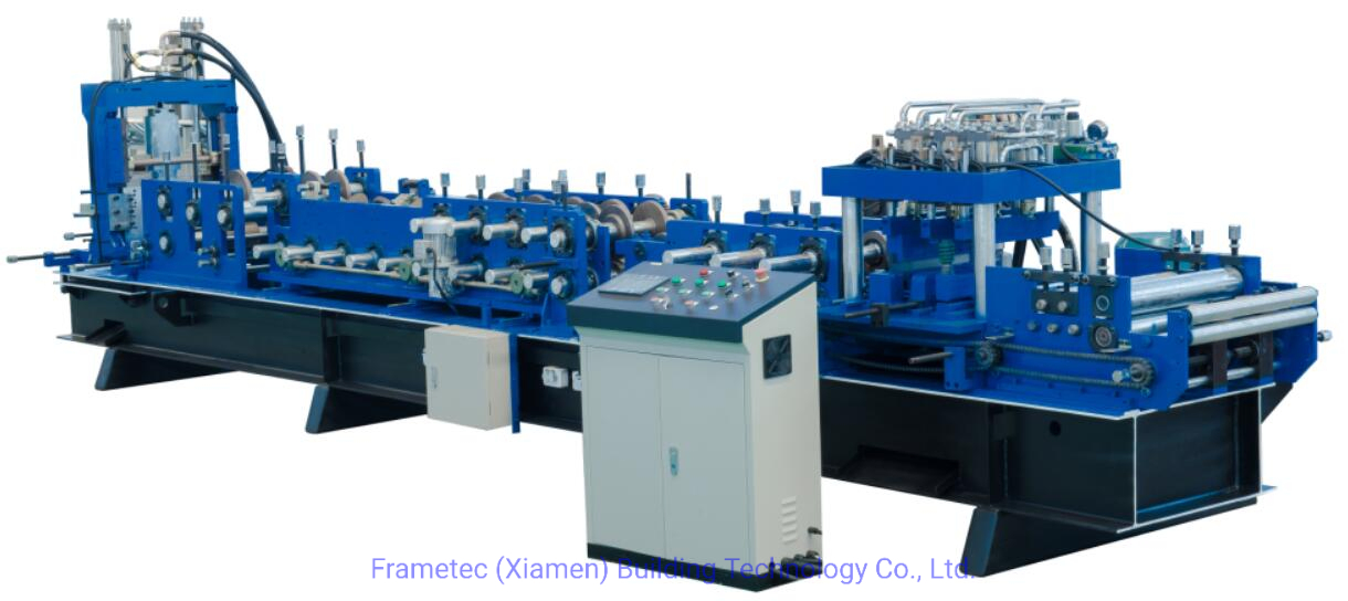 Full Automatic C U Purlin and Roof Tile Making Machine
