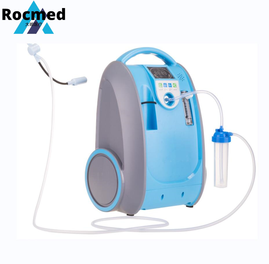 96 % hochreiner tragbarer Sauerstoffkonzentrator mit 3 l, 5 l, 10 l und CE, 1 l, 3 l, 5 l, 10 l, 15 l, 20 l Lpm, 110 V, 220 V, medizinischer Sauerstoffkonzentrator für den Heimgebrauch