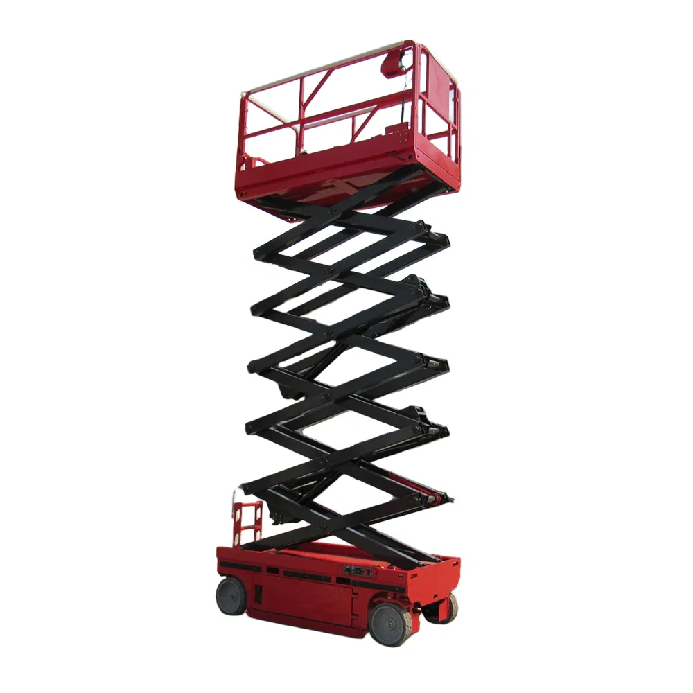 8m 10m 12m 14m Hydraulic Scissor Lift Self Propelled Electric Mobile Lifting Platform