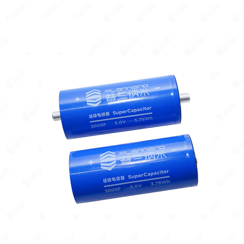 3.0V 3000f Cylindrical Supercapacitor Starting Capacitor for Extreme State Power Supply