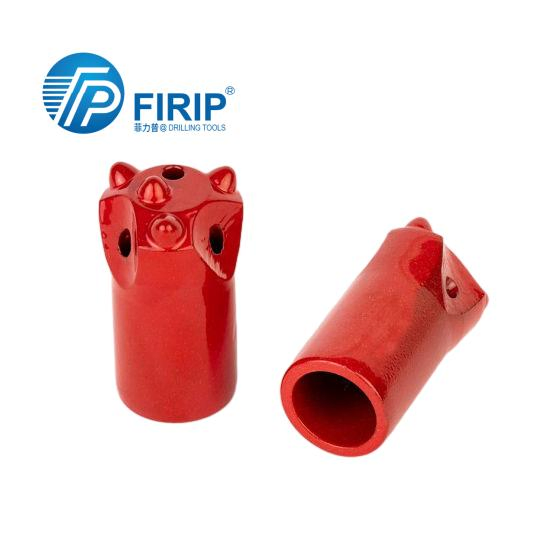 32mm Tapered Bore Bit with 4 Ball Teeth for Mining & Water Drilling