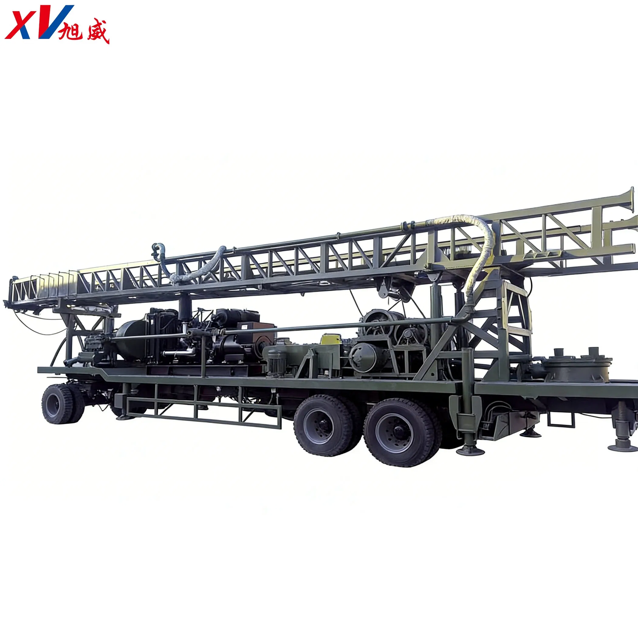 600-1000m Hydraulic Truck Mounted Water Well Drilling Rig