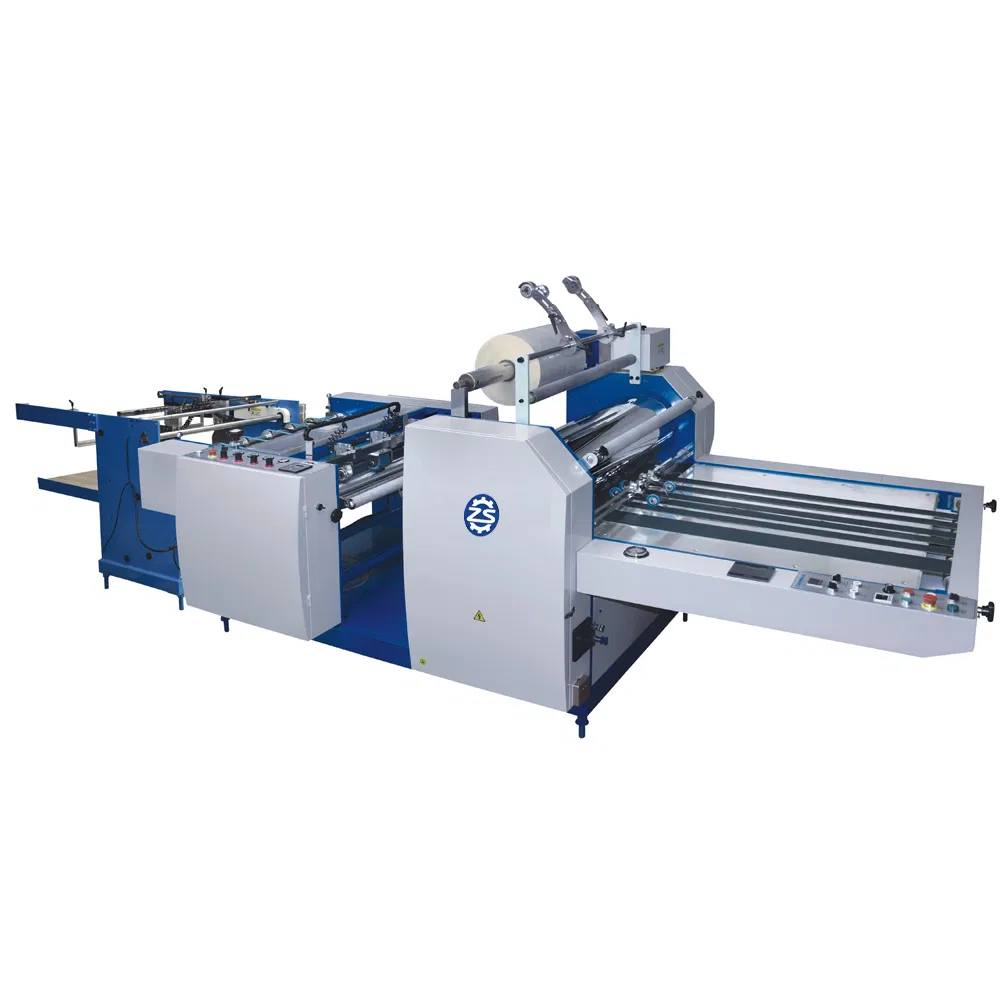 Macchina laminatrice termica di alta qualità con unità di consegna automatica
