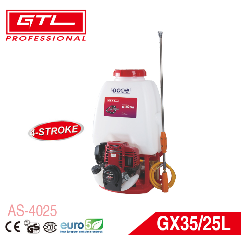 25L 1.2HP 35cc Agricultural Knapsack Backpack Power Garden Mist Duster & Sprayer & Fogging Machine (AS-4025)