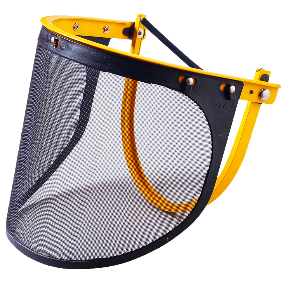 Face Protection Mesh Faceshield Face Mask for Safety Caps