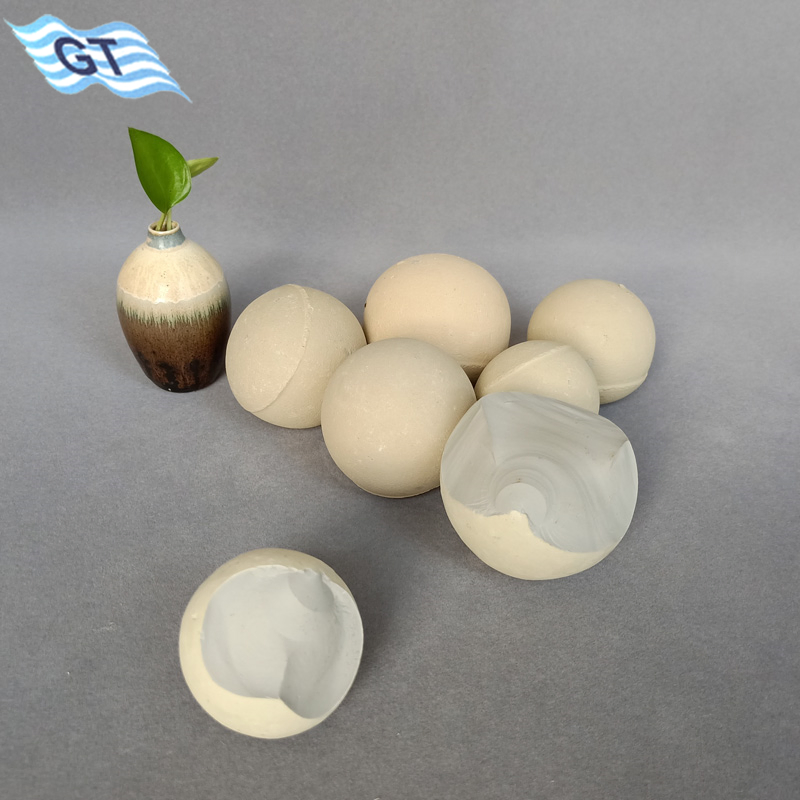 68% 75% 80% Sfere di macinazione in ceramica ad allumina media