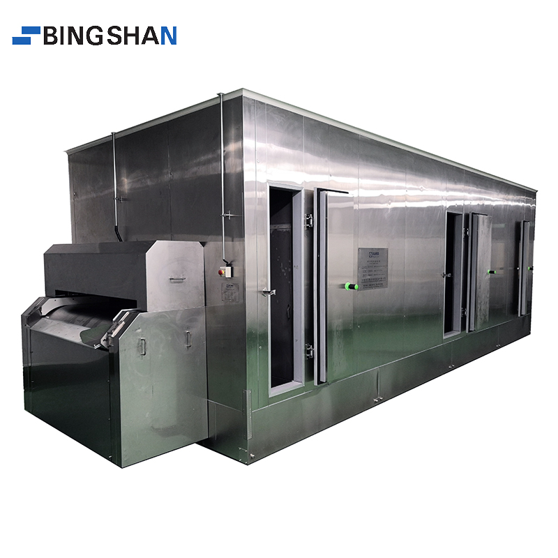 IQF Spiral Tunnel Freezer Quick Freezing Machine for Vegetables Fruits and Seafood