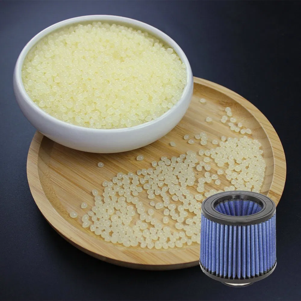 Mastice termofusibile giallo chiaro premium per il montaggio rapido del filtro