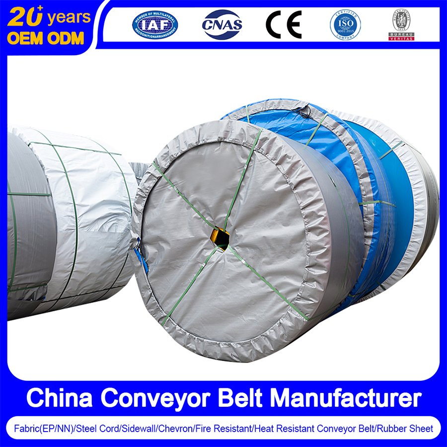 IAF/CNAS/CE/ISO Certified Heavy Long-Distance Steel Cord Cold Low Temperature Resistant Conveyor Belt for Northern Terminals, Frozen Grain, Coal