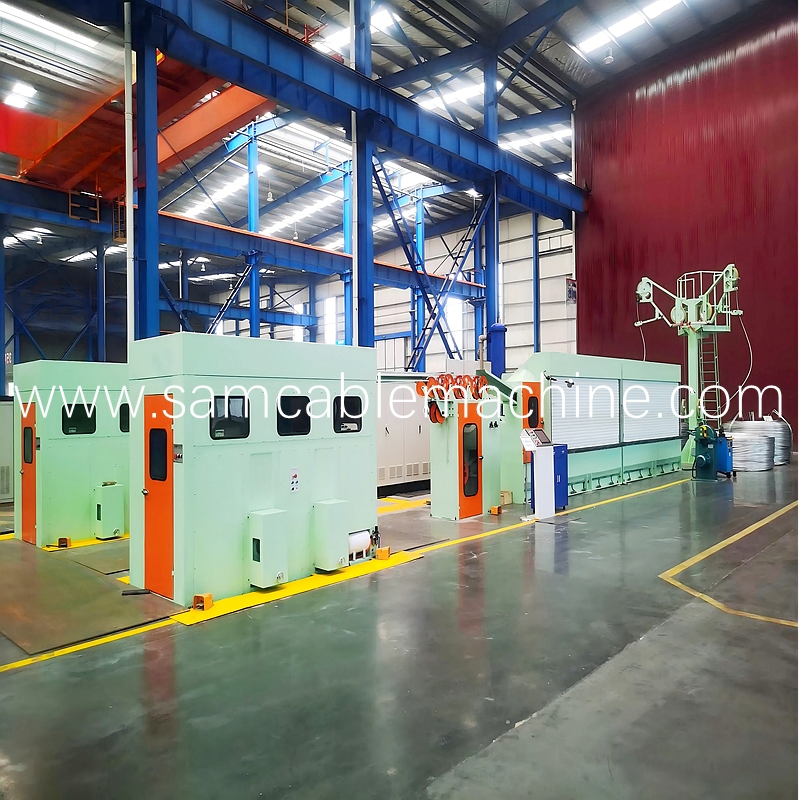 Aluminum Wire Rod Breakdown Machine
