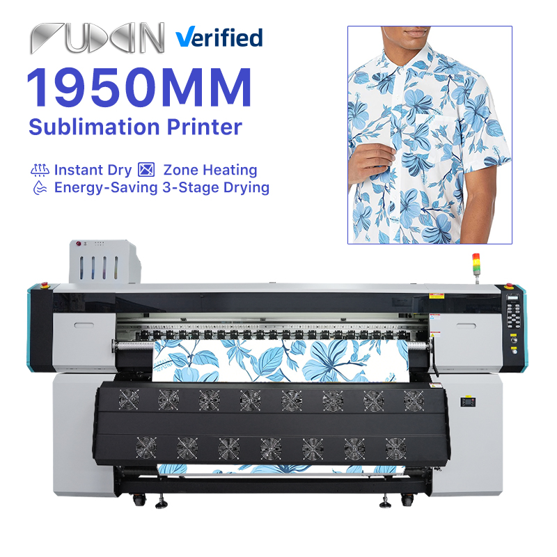 Fuxin 1950mm Breite Industrieller Trocken-Sublimations-Textildrucker für Fußballtrikots