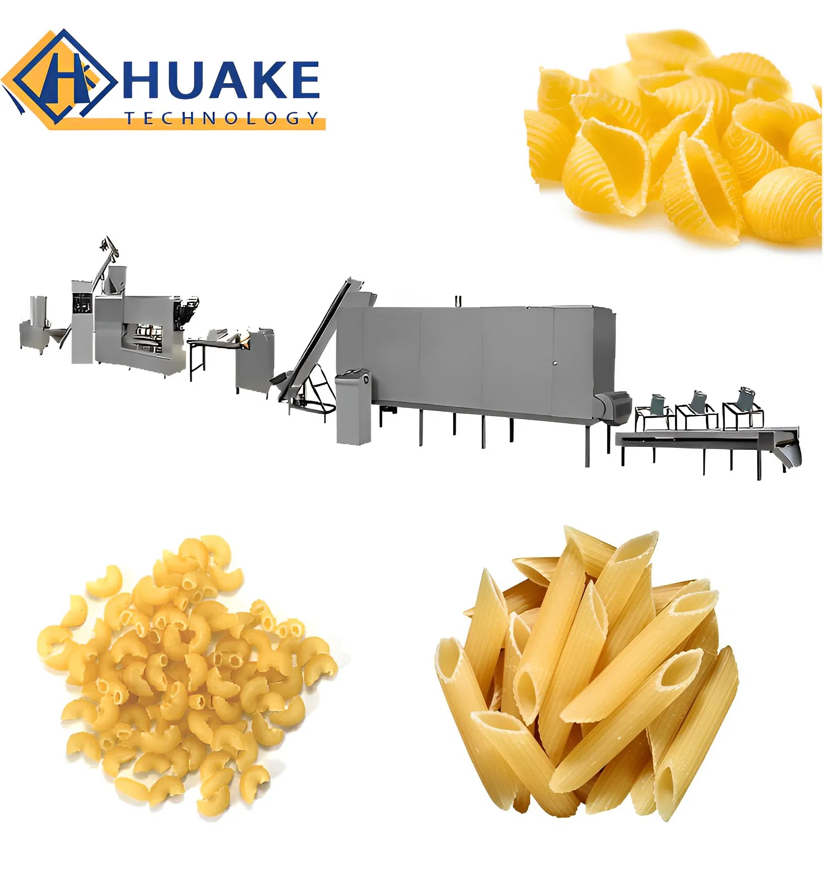 Grain Product Pasta Spaghetti Macaroni Making Machine