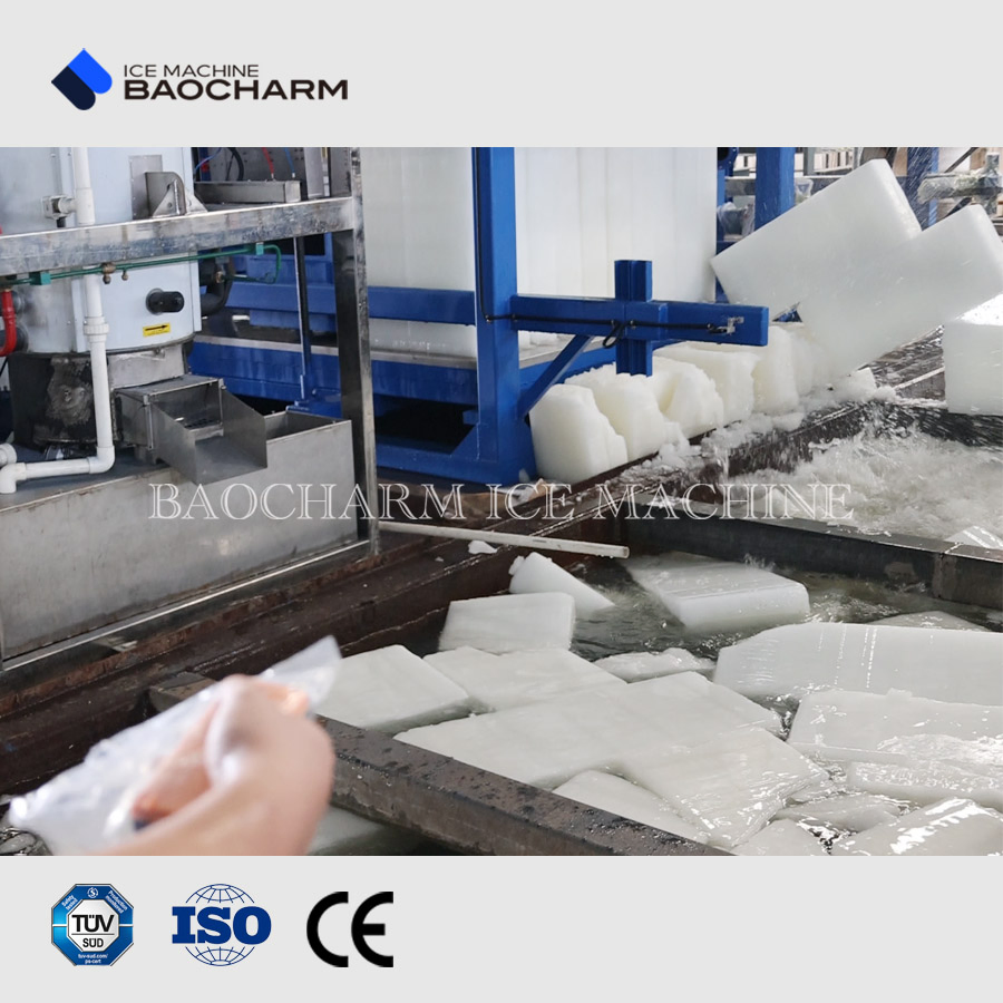 Industrial Block Ice Maker Machine