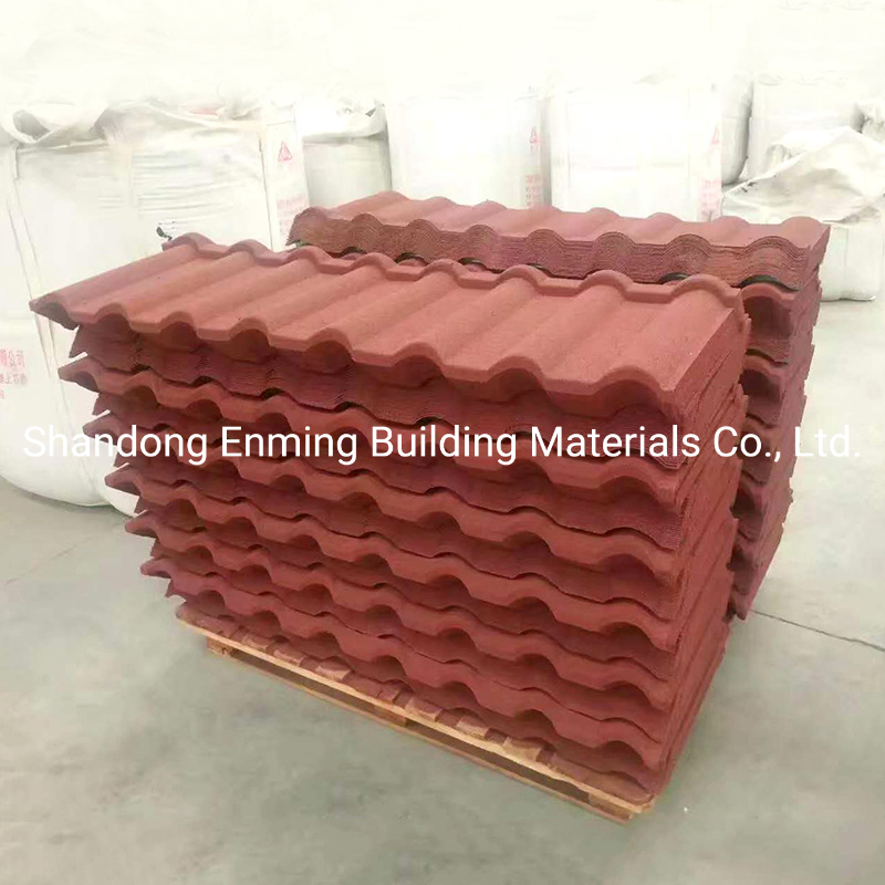 Sand Coated Metal Roofing Tiles Kenya Stone Coated Metal Roofing Sheet Tiles