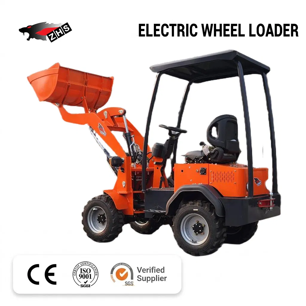 High-Performance Electric Wheel Loader for Efficient Construction Tasks