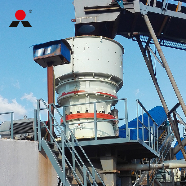 Hst Hydraulic Cone Crusher Plant for River Stone/Granite/Basalt/Limestone/Andesite/Mountain Rock/Hardrock
